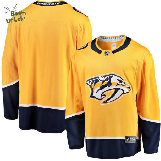 Nashville Predators NHL Fanatics Breakaway Home Jersey Official