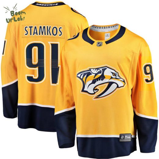 Nashville Predators Steven Stamkos NHL Breakaway Home Jersey Authentic