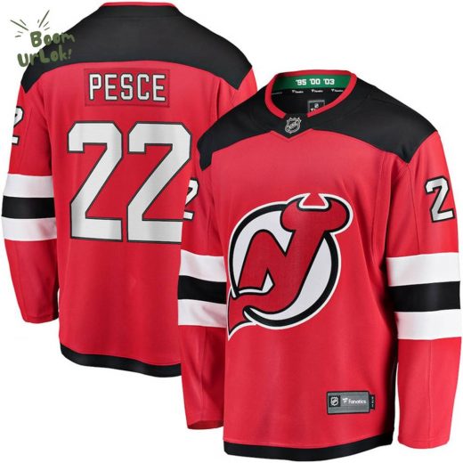 New Jersey Devils Brett Pesce NHL Breakaway Home Jersey Authentic