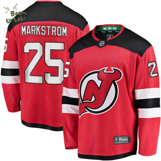 New Jersey Devils Jacob Markstrom NHL Breakaway Home Jersey Fanatics