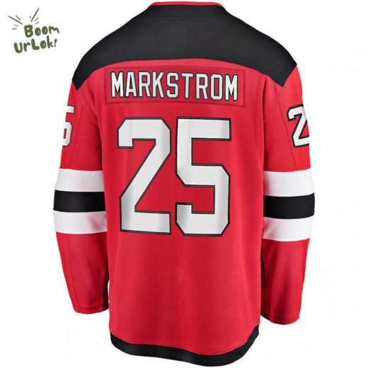 New Jersey Devils Jacob Markstrom NHL Breakaway Home Jersey Fanatics