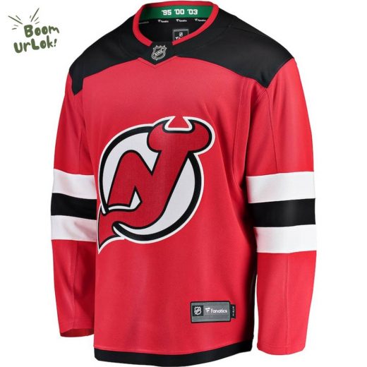 New Jersey Devils NHL Fanatics Breakaway Home Jersey Authentic