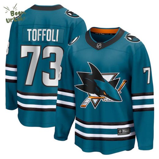 San Jose Sharks Tyler Toffoli NHL Breakaway Home Jersey Fanatics