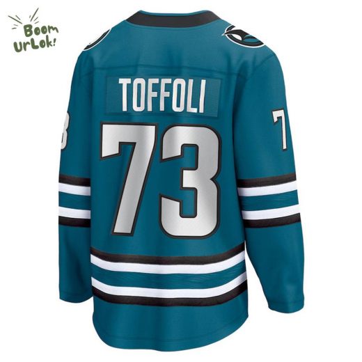 San Jose Sharks Tyler Toffoli NHL Breakaway Home Jersey Fanatics