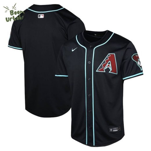 Youth Arizona Diamondbacks Nike Black Alternate Limited Edition Jersey