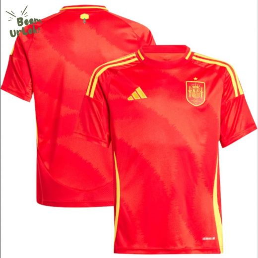 2024 Spain National Team Home Soccer Jersey – Official Fan Gear