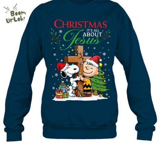 Christmas It’s All About Jesus Sweatshirt M236