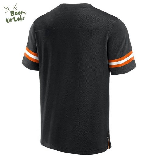 Cincinnati Bengals NFL Hashmark V-Neck Jersey – Short Sleeve Fan Gear