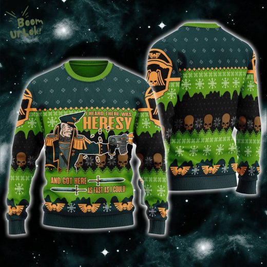 Colonel Commissar Ibram Gaunt Ugly Christmas Sweater 2024