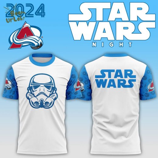 Colorado Avalanche Vs Star Wars Night Hot Limited Shirt 2024 – NHL Limited Edition T-Shirt