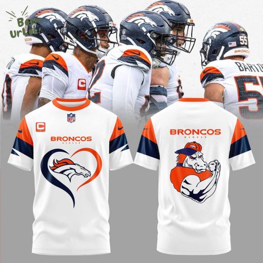 Denver Broncos Hot Design 2024 T-Shirt – NFL Custom Shirt