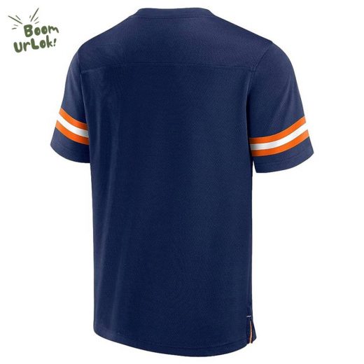 Denver Broncos NFL Hashmark V-Neck Jersey – Short Sleeve Football Apparel