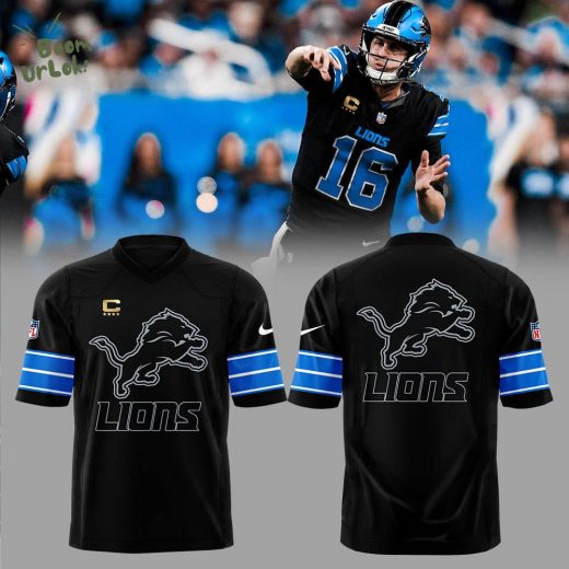 Detroit Lions 2024 Limited Edition Black Football Jersey – New Season Custom Gear