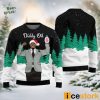 Diddy Oil Men’s Ugly Christmas Sweater Moss Green