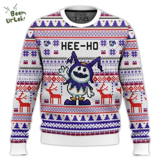 Hee-Ho, Jack Frost Shin Megami Tensei Ugly Christmas Sweater 2024