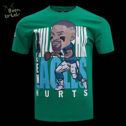 Jalen Hurts #1 Philadelphia Eagles Remix Avatar Men’s Tee – NFL Football Shirt