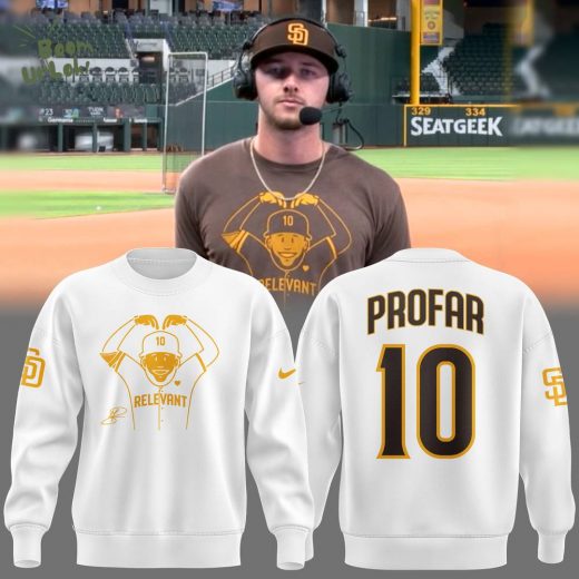 Jurickson Profar 2024 Limited Edition White Sweatshirt