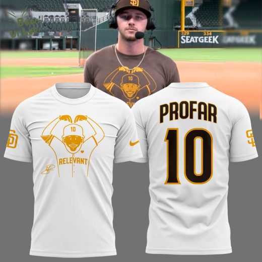 Jurickson Profar Relevant White Limited Edition 2024 T-Shirt – MLB Custom Shirt