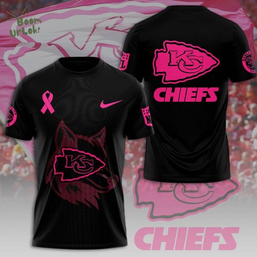 Kansas City Chiefs X Breast Cancer Awareness New Version 2024 T-Shirt – NFL Charity Shirt