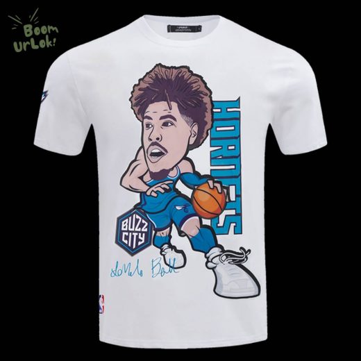 LaMelo Ball #1 Charlotte Hornets Drive Men’s Tee – NBA Jersey Shirt