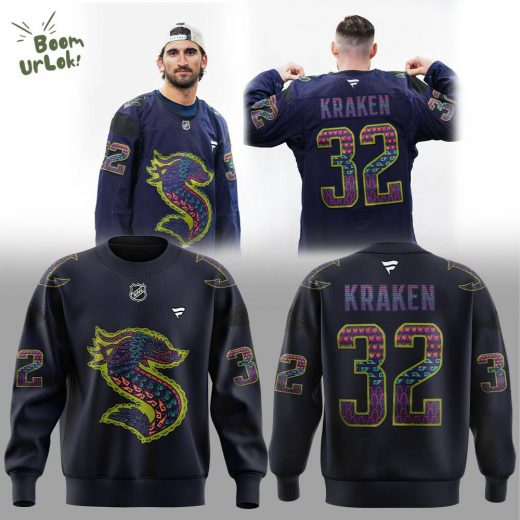 Limited Edition Seattle Kraken Hispanic Heritage 2024 Sweatshirt