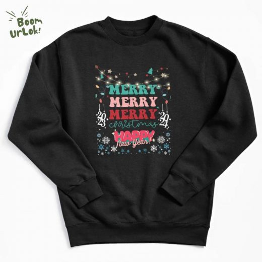 Merry Christmas & Happy New Year 2024 Sweatshirt