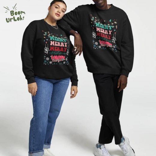 Merry Christmas & Happy New Year 2024 Sweatshirt