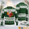 Merry Cluckmas Chicken Ugly Christmas Sweater Black