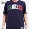 Milwaukee Bucks Classic Chenille Men’s Blue Tee – NBA Sportswear