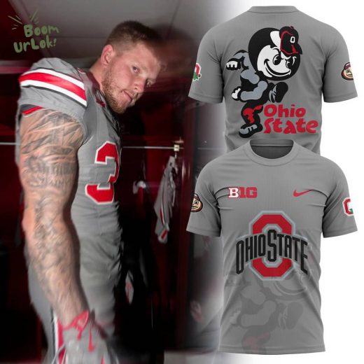 Ohio State Buckeyes Big Nike Gray Game Hot Limited Shirt 2024 – NCAA Fan Shirt