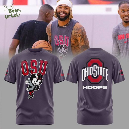 Ohio State OSU Hoops T-Shirt Hot New Version 2024 – NCAA Basketball Shirt