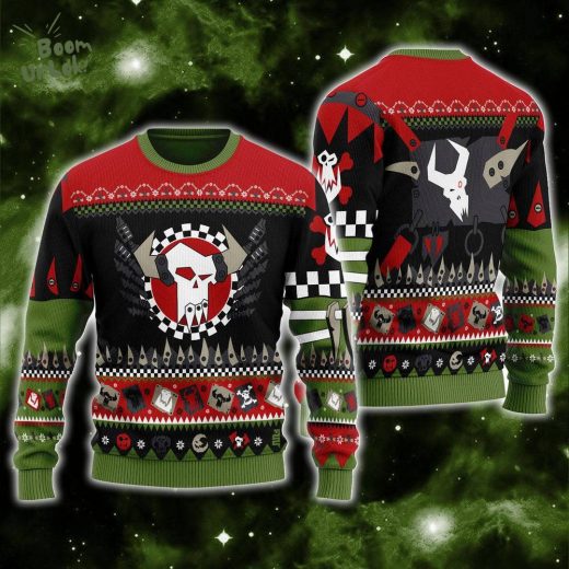 Orks Iconic Ugly Christmas Sweater 2024