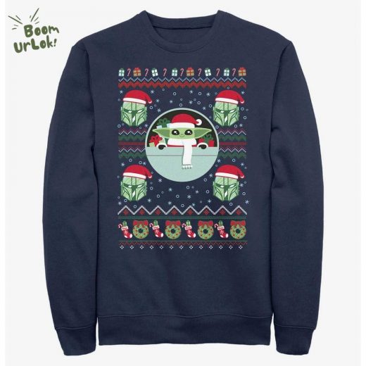 Star Wars The Mandalorian The Child Christmas Sweatshirt