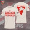 Sydney Swans Bring The Thunder 1874 3D T-Shirt – AFL Fan Shirt