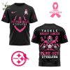 Tackle Breast Cancer Steelers White Hot New Design 2024 Pink Shirt – NFL Charity Shirt