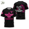 Warrior Together We Fight Cancer Pink T-Shirt New Design 2024 – Cancer Awareness Shirt