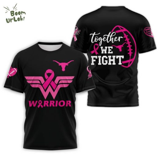 Warrior Together We Fight Cancer Black T-Shirt New Design 2024 – Support Cancer Awareness Shirt