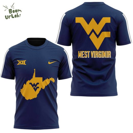 West Virginia Men’s Football Nike Game Hot Edition Fan Shirt 2024 – NCAA Football Shirt