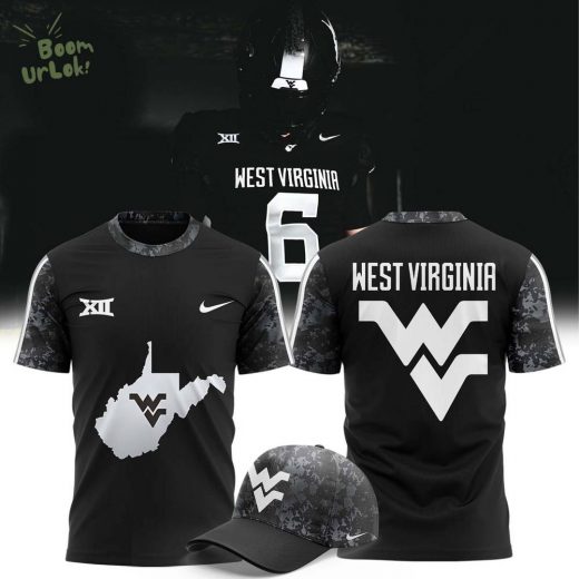 West Virginia Mountaineers XII 2024 Coal Rush Blackout New Hot Design T-Shirt – NCAA Football Shirt