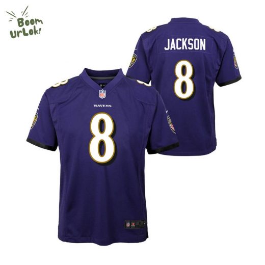 Youth Lamar Jackson Baltimore Ravens NFL Game Jersey – Nike Football Apparel