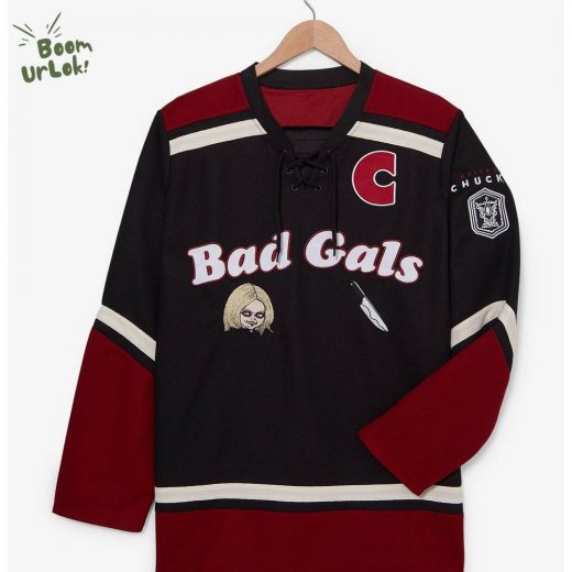 Bride of Chucky Tiffany Valentine Halloween Hockey Jersey