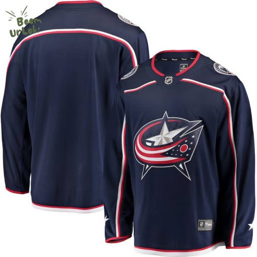 Columbus Blue Jackets Breakaway Home NHL Fanatics Jersey