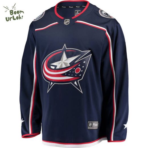 Columbus Blue Jackets Breakaway Home NHL Fanatics Jersey