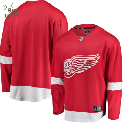 Detroit Red Wings Breakaway Home NHL Fanatics Jersey