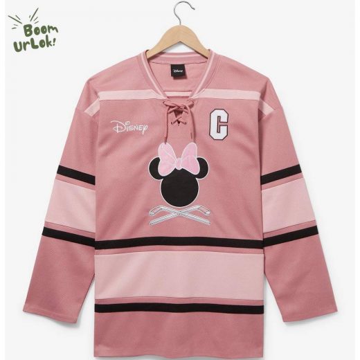 Disney Minnie Mouse Pink Edition Hockey Jersey