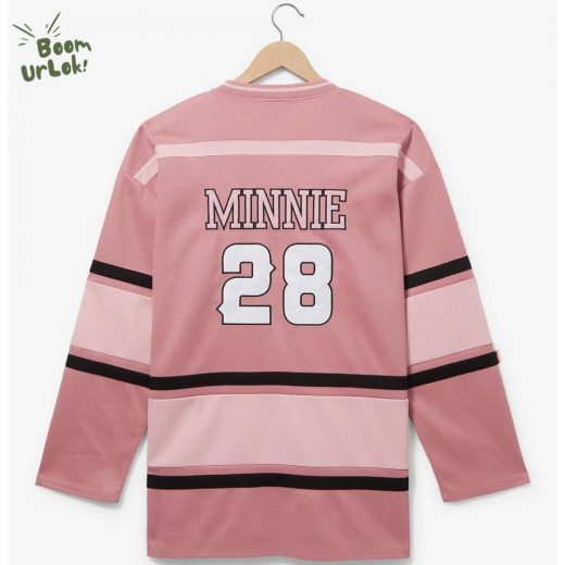 Disney Minnie Mouse Pink Edition Hockey Jersey