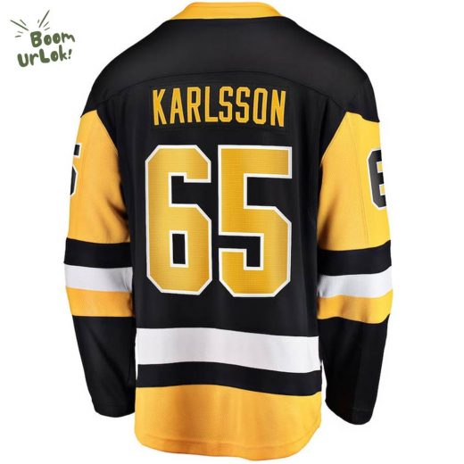 Erik Karlsson Pittsburgh Penguins Breakaway Home NHL Fanatics Jersey