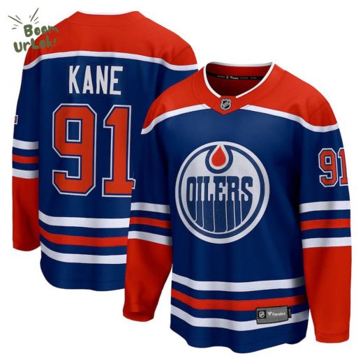 Evander Kane Edmonton Oilers Royal Breakaway Home NHL Jersey