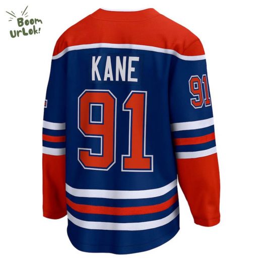 Evander Kane Edmonton Oilers Royal Breakaway Home NHL Jersey