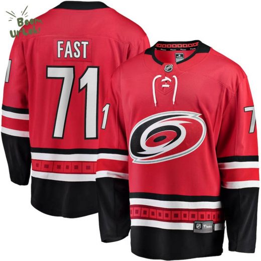 Jesper Fast Carolina Hurricanes Breakaway Home NHL Jersey